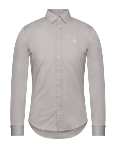 Carhartt Shirts In Light Grey