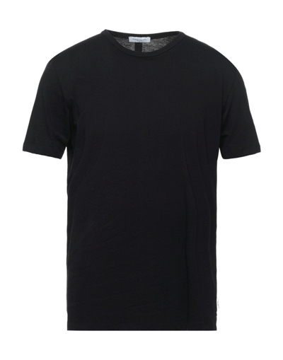 Paolo Pecora T-shirts In Black
