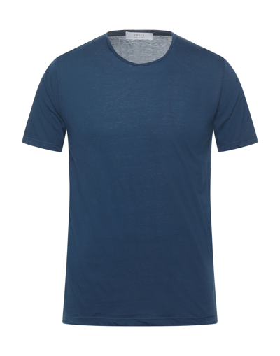Vneck T-shirts In Blue