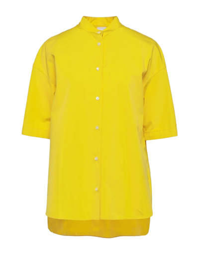 Aspesi Shirts In Yellow