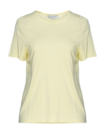 Michael Stars T-shirts In Yellow