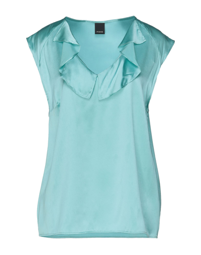 Pinko Blouses In Turquoise
