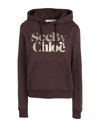 See By Chloé Sweatshirts In Brown