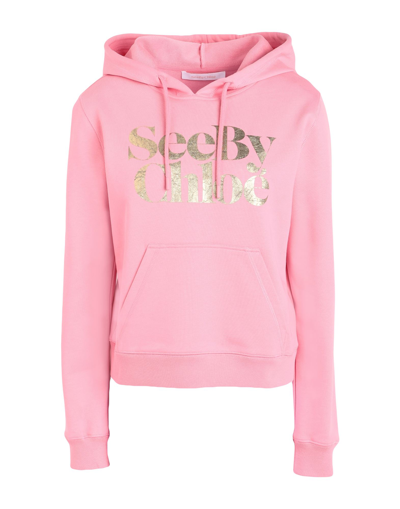 See By Chloé Sweatshirts In Pink