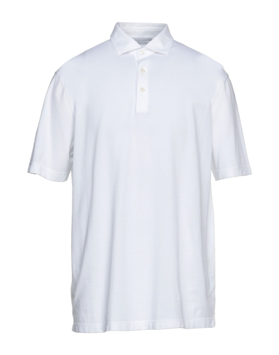 Filippo De Laurentiis Polo Shirts In White