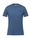 Ea7 T-shirts In Blue