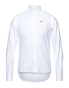 Maison Kitsuné Shirts In White