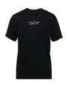 B-USED B-USED MAN T-SHIRT BLACK SIZE S COTTON