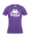 Kappa T-shirts In Purple