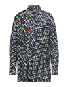 Bottega Veneta Graphic-print Long-sleeve Shirt In Black