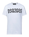 Dsquared2 T-shirts In White