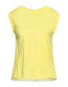 Rick Owens T-shirts In Yellow