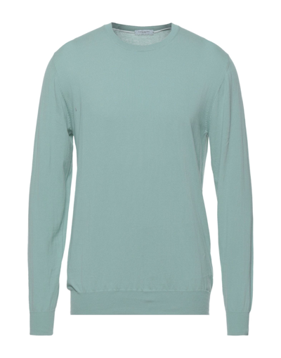 Paolo Pecora Sweaters In Sage Green