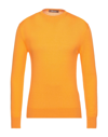 Obvious Basic Sweaters In Orange