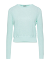 Roberto Collina Sweaters In Turquoise