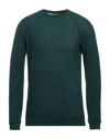 Zanone Sweaters In Dark Green