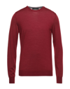 Vneck Sweaters In Red