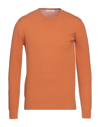 Paolo Pecora Sweaters In Orange