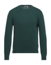 Heritage Sweaters In Emerald Green