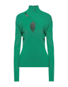 Msgm Turtlenecks In Green