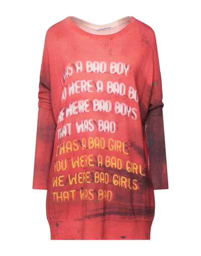 B.a. Printed Artworks Sweaters In Red