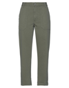 Nine:inthe:morning Nine In The Morning Woman Pants Military Green Size 29 Cotton, Elastane In Military Green