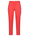 Alberto Biani Woman Pants Red Size 8 Virgin Wool, Elastane