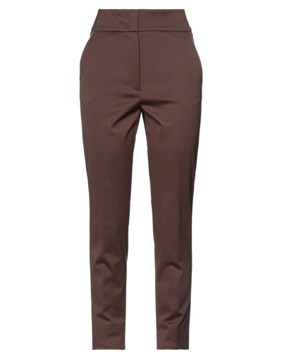 Peserico Pants In Brown