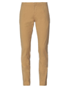 Dondup Gaubert Camel Pant Trouser Virgin Wool In Camel