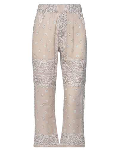 Rose A Pois Pants In Beige