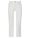 Liu •jo Denim Cropped In White