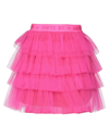 Aniye By Flounced Tulle Mini Skirt In Pink