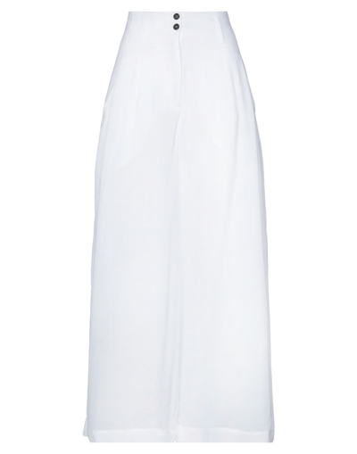 Isabel Benenato Pants In White