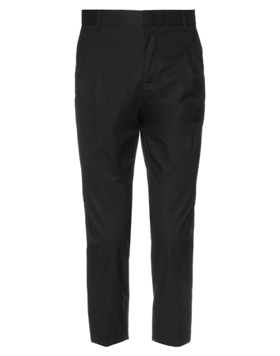 Grey Daniele Alessandrini Pants In Black