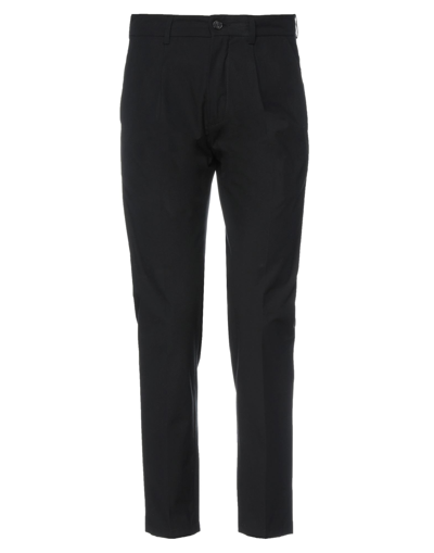 Department Five Department 5 Man Pants Black Size 34 Cotton In Black