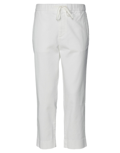 Care Label Pants In White