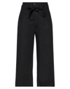 Emme By Marella Cropped Pants In Black