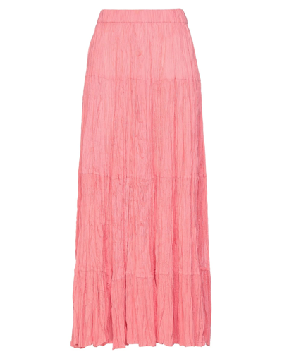 P.a.r.o.s.h Long Skirts In Pink