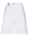 Peserico Shorts & Bermuda Shorts In White