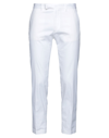 MAURO GRIFONI MAURO GRIFONI MAN PANTS WHITE SIZE 28 COTTON, ELASTANE