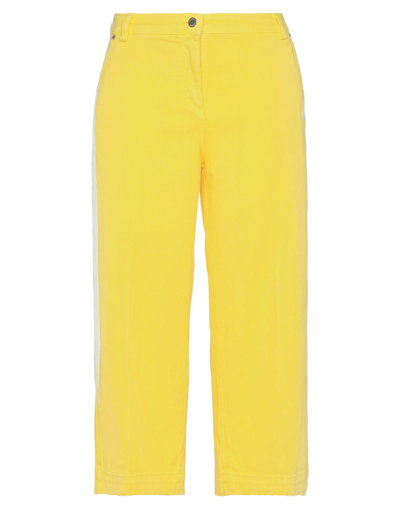 The Editor Cropped Pants In Yellow