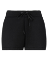 Armani Exchange Woman Shorts & Bermuda Shorts Black Size Xs Polyester, Elastane