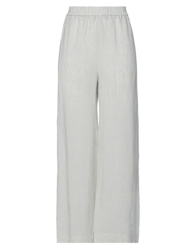 Fabiana Filippi Pants In Light Grey