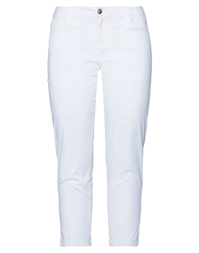 Jacob Cohёn Cropped Pants In White