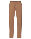 FOUR.TEN INDUSTRY 4/10 FOUR. TEN INDUSTRY MAN PANTS CAMEL SIZE 40 COTTON, TENCEL, ELASTANE