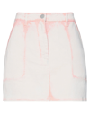 Alberta Ferretti Denim Skirts In Light Pink