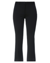 Alberto Biani Cropped Pants In Black