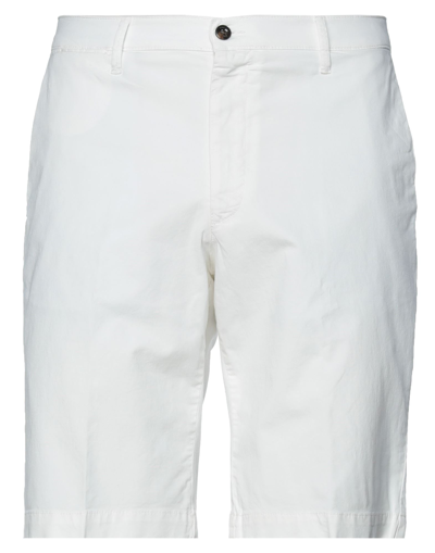 Four.ten Industry 4/10 Four. Ten Industry Man Shorts & Bermuda Shorts White Size 38 Cotton, Elastane, Polyester