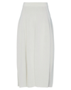 Gentryportofino Midi Skirts In White