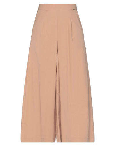 Le Coeur Twinset Pants In Beige